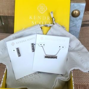 Kendra Scott Leanor necklace & Lady earrings